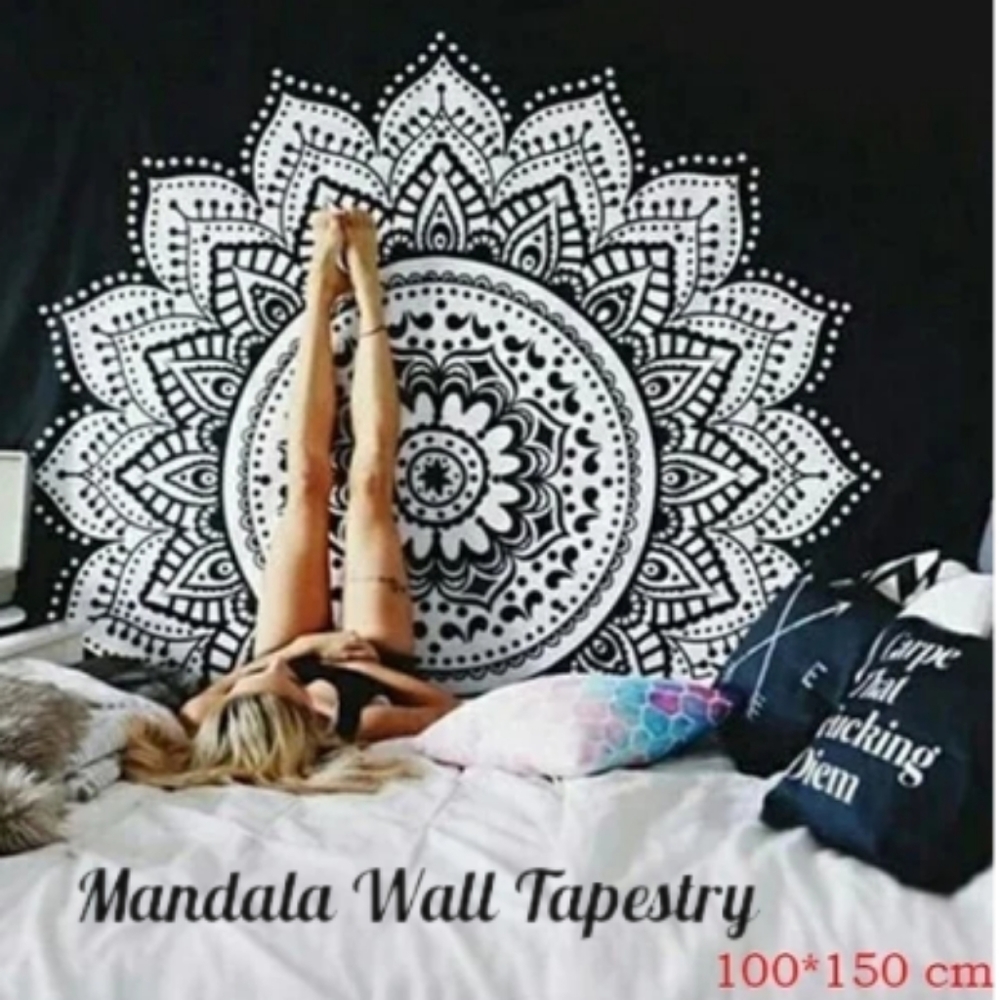 JUST IN! Mandala Wall Tapestry 100X150CM - Picture 1 of 7